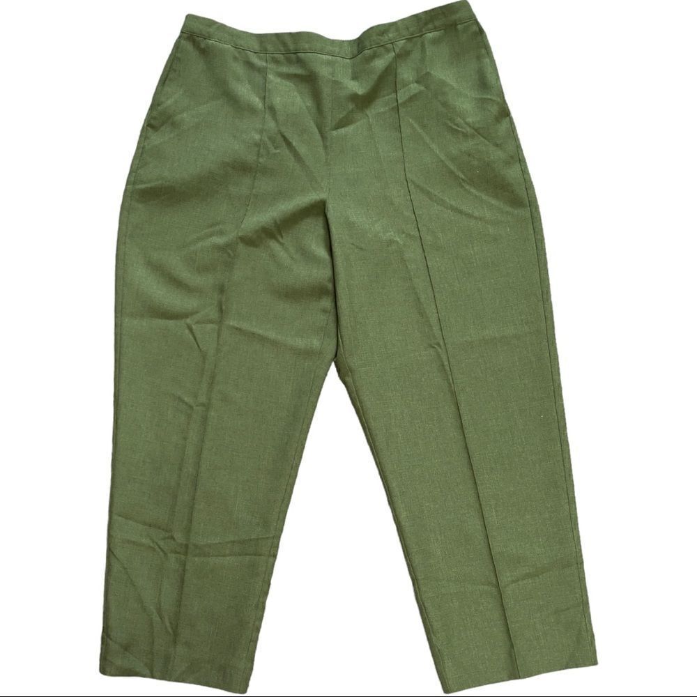 Alfred Dunner Pants Green Size 18